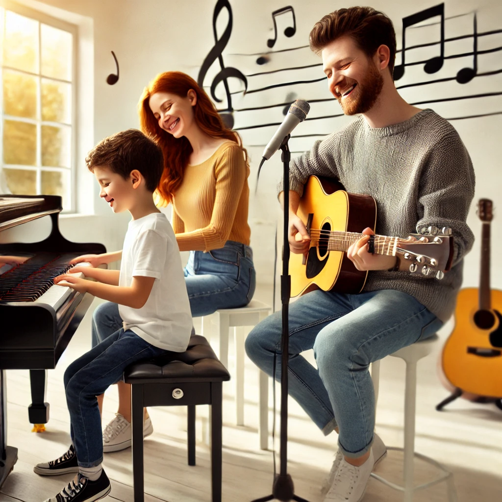 aulas de musica, teclado e canto